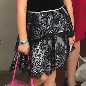 Macy Rare Edition Black and white party Dress